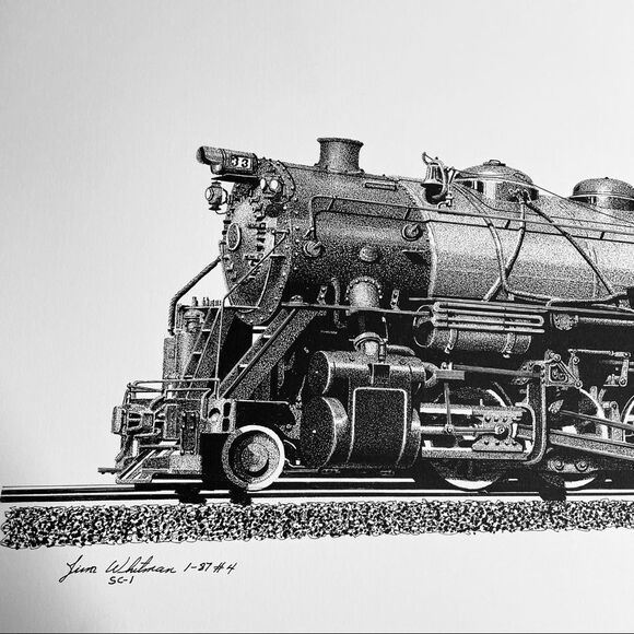Lake Superior & Ishpeming Railroad 33 Train Prints - Picture 2 of 6